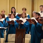 Heritage Presbyterian Church; candlelight service, choir