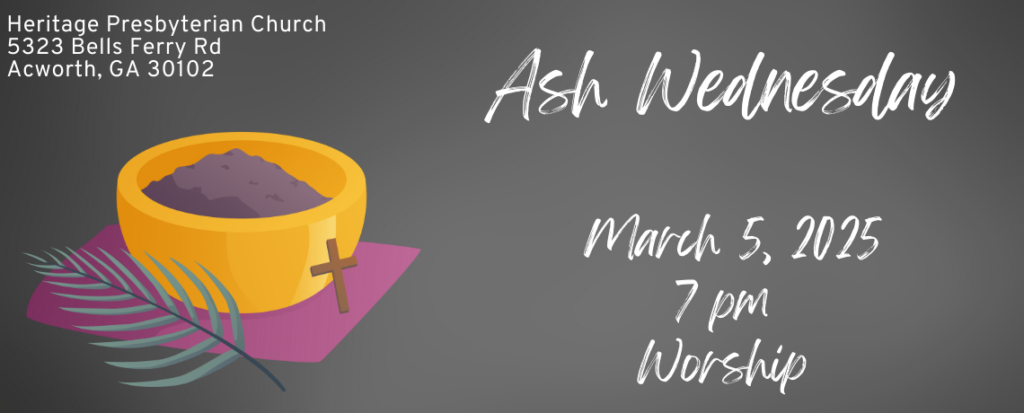 Ash Wednesday Worship